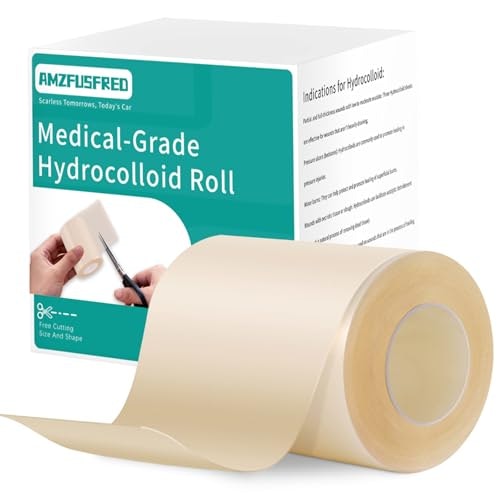 Hydrocolloid Self-Adhesive Wound Care Roll 12-Foot: $8.99 Hydrocolloid Self-Adhesive Wound Care Roll 12-Foot: $8.99