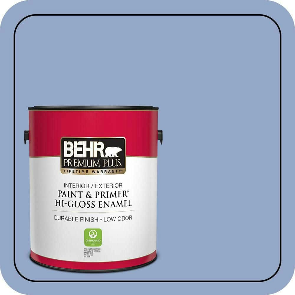 Behr Finesse Hi-Gloss Interior/Exterior Enamel Paint & Primer 1-Gallon: $45.98