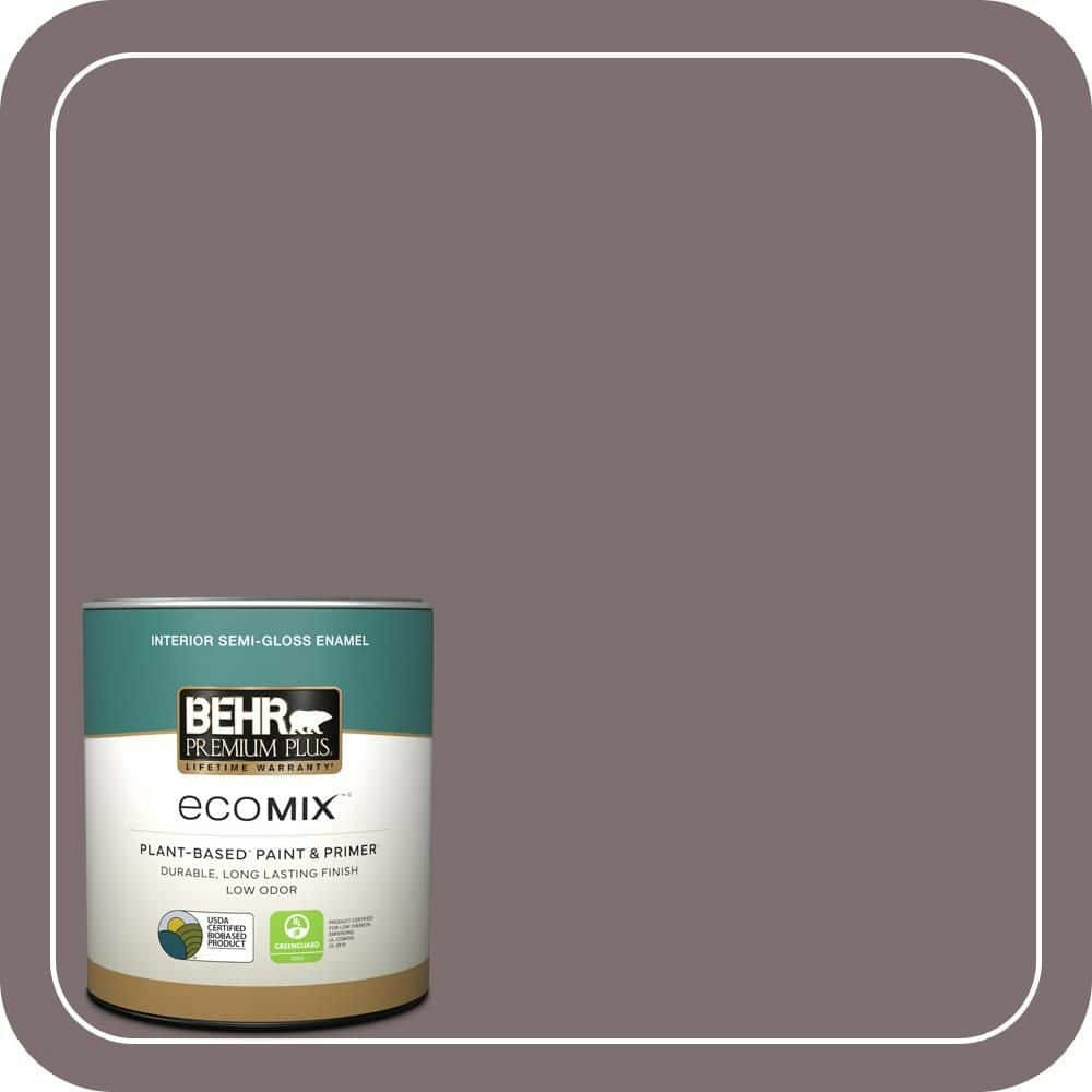 Royal Raisin Semi-Gloss Interior Paint and Primer 1-Quart: $22.48