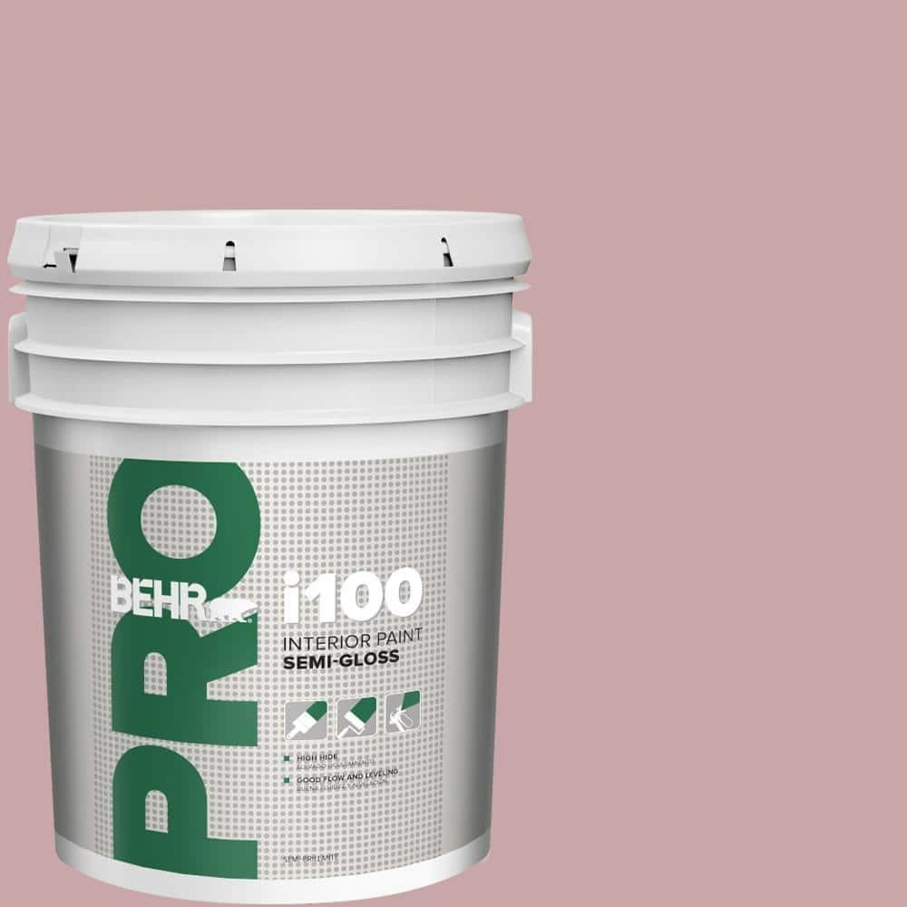 Behr Premium Plus Hydrangea Bouquet Semi-Gloss Interior Paint 5-Gallon: $116