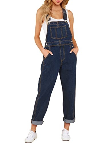 Luvamia Women's Casual Denim Bib Overalls: $38.75