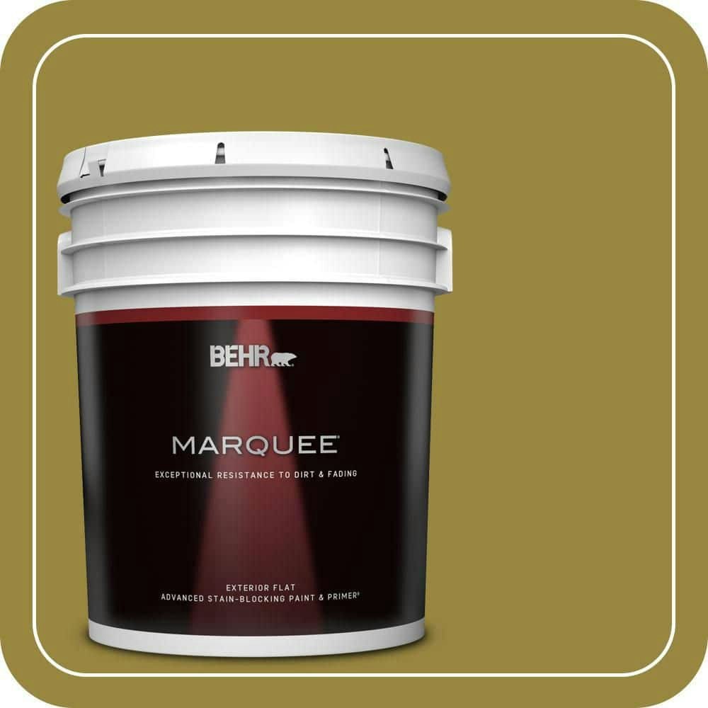 Wild Grass Flat Exterior Paint and Primer 5-Gallon: $315
