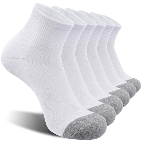 Lapulas Men's Cushioned Athletic Ankle Socks 6-Pack: $14.23 Lapulas Men's Cushioned Athletic Ankle Socks 6-Pack: $14.23