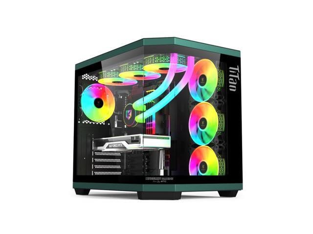 Kingsman Titan Mid-Tower ATX Gaming Case: $79.96