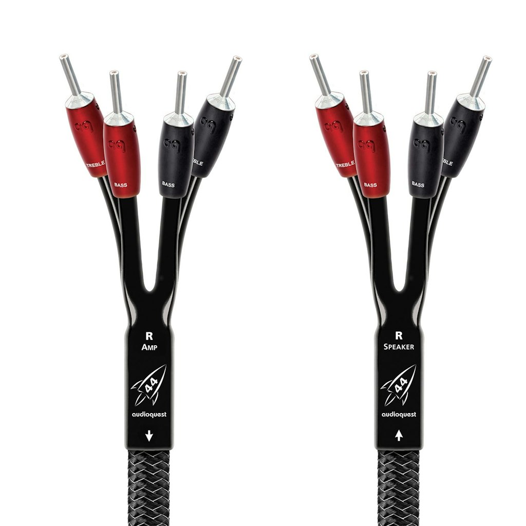 AudioQuest Rocket 44 8-Foot Single BiAmp Speaker Cable: $1,639.90 AudioQuest Rocket 44 8-Foot Single BiAmp Speaker Cable: $1,639.90