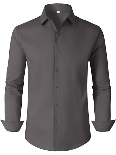 Bbibbi Men's Wrinkle-Free Long Sleeve Dress Shirt: $19.99 Bbibbi Men's Wrinkle-Free Long Sleeve Dress Shirt: $19.99