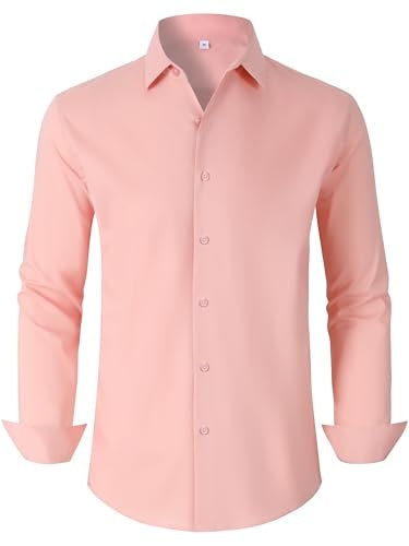Bbibbi Men's Wrinkle-Free Long Sleeve Dress Shirt: $19.99 Bbibbi Men's Wrinkle-Free Long Sleeve Dress Shirt: $19.99