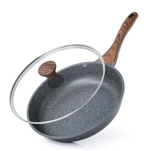 Sensarte 8-Inch Nonstick Frying Pan with Lid: $23.91 Sensarte 8-Inch Nonstick Frying Pan with Lid: $23.91
