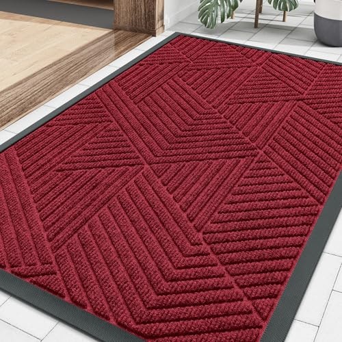 Smiry 35x23-Inch Low Profile Rubber Front Door Mat: $31.44 Smiry 35x23-Inch Low Profile Rubber Front Door Mat: $31.44