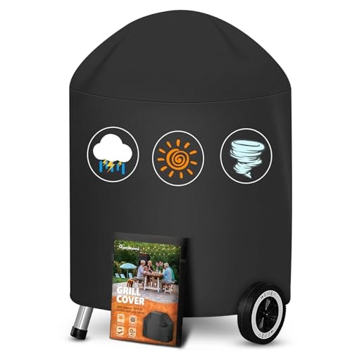 HomWanna 22-Inch Kettle Grill Cover: $18.68 HomWanna 22-Inch Kettle Grill Cover: $18.68