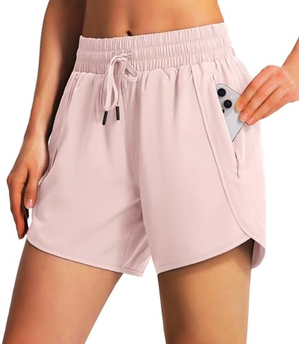 Ksmien Women's Quick-Dry Athletic Running Shorts: $19.94 Ksmien Women's Quick-Dry Athletic Running Shorts: $19.94