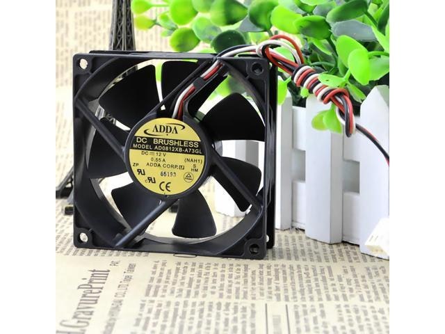 Adda AD0812XB-A73GL 80mm 12V 0.55A Cooling Fan: $18.39 Adda AD0812XB-A73GL 80mm 12V 0.55A Cooling Fan: $18.39