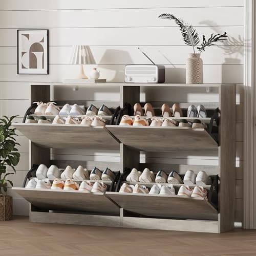 Xixini 4-Drawer Shoe Storage Cabinet: $110.49 Xixini 4-Drawer Shoe Storage Cabinet: $110.49