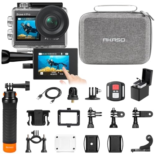 Akaso Brave 4 Pro Action Camera Bundle: $109.99 Akaso Brave 4 Pro Action Camera Bundle: $109.99