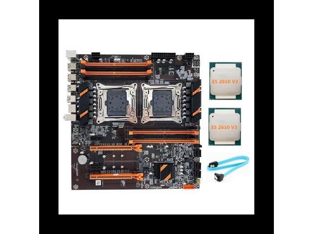 X99 Dual CPU Motherboard LGA2011 2-Pack E5 2650 V3 CPU Combo: $384.04 X99 Dual CPU Motherboard LGA2011 2-Pack E5 2650 V3 CPU Combo: $384.04