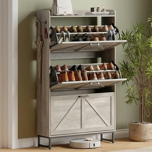 Xixini 3-Drawer Shoe Storage Cabinet: $118.99 Xixini 3-Drawer Shoe Storage Cabinet: $118.99