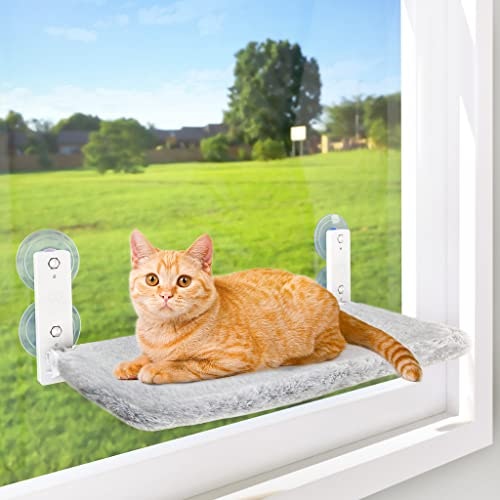 Amosijoy Foldable Cat Window Perch: $16.14 Amosijoy Foldable Cat Window Perch: $16.14