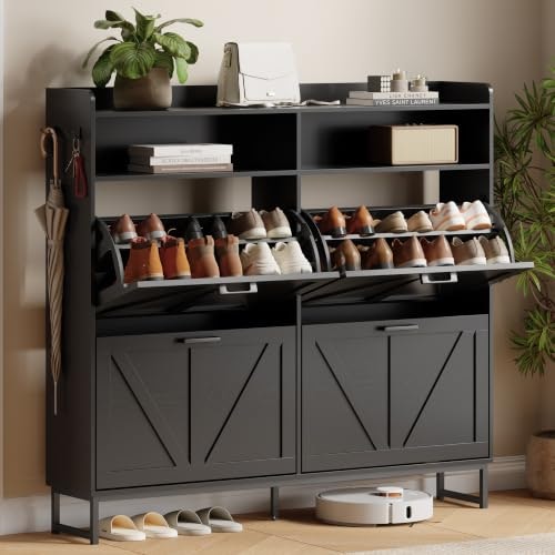 Xixini 4-Drawer Shoe Storage Cabinet: $144.49 Xixini 4-Drawer Shoe Storage Cabinet: $144.49