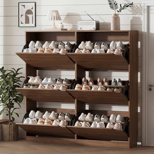 Xixini 6-Drawer Wood Shoe Storage Cabinet: $144.49 Xixini 6-Drawer Wood Shoe Storage Cabinet: $144.49