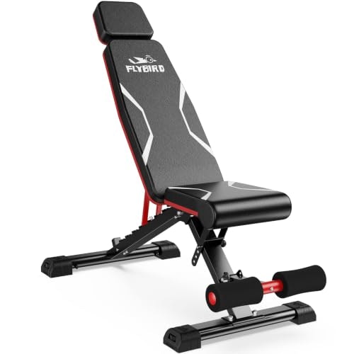 Flybird XL Adjustable Weight Bench: $107.94 Flybird XL Adjustable Weight Bench: $107.94