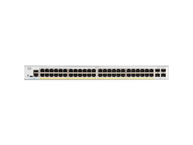 Cisco Catalyst C1300-48FP-4X 48-Port Managed Switch: $2,463.07