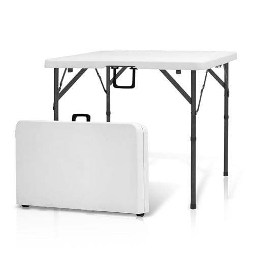 AJP Distributors 34-inch Square Folding Table: $50.99 AJP Distributors 34-inch Square Folding Table: $50.99