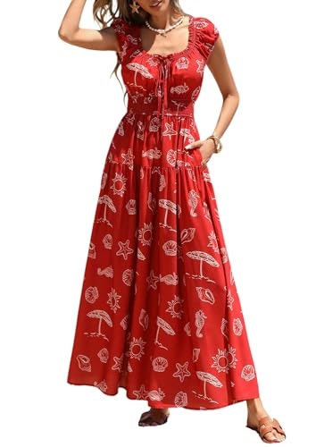 Prettygarden Women's Boho Floral Maxi Dress: $24.99 Prettygarden Women's Boho Floral Maxi Dress: $24.99