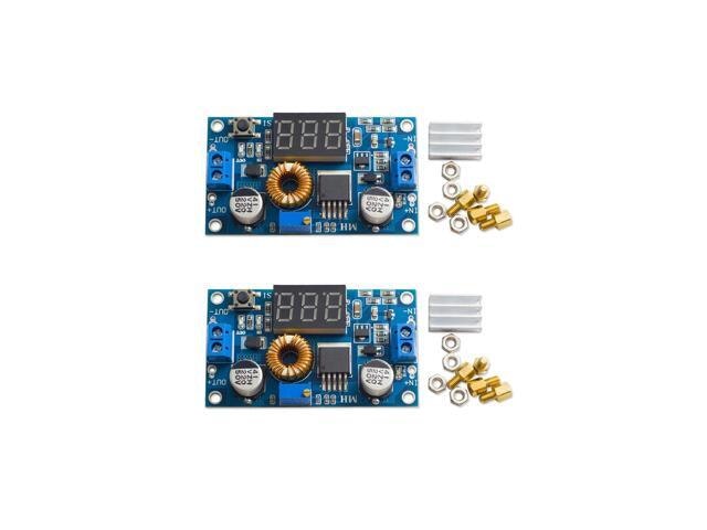 XL4015 5A 75W DC-DC Step-Down Module 2-Pack: $17.24