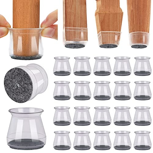 Bumaco Chair Leg Floor Protectors 20-Pack: $11.99 Bumaco Chair Leg Floor Protectors 20-Pack: $11.99