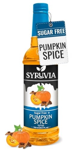 Syruvia Sugar Free Pumpkin Spice Coffee Syrup 25.4-oz.: $8.49