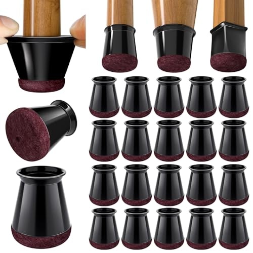 Bumaco Chair Leg Floor Protectors 20-Pack: $11.99 Bumaco Chair Leg Floor Protectors 20-Pack: $11.99