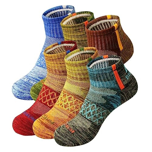 Bioaum Men's Cotton Cushioned Socks 6-Pack: $16.99 Bioaum Men's Cotton Cushioned Socks 6-Pack: $16.99
