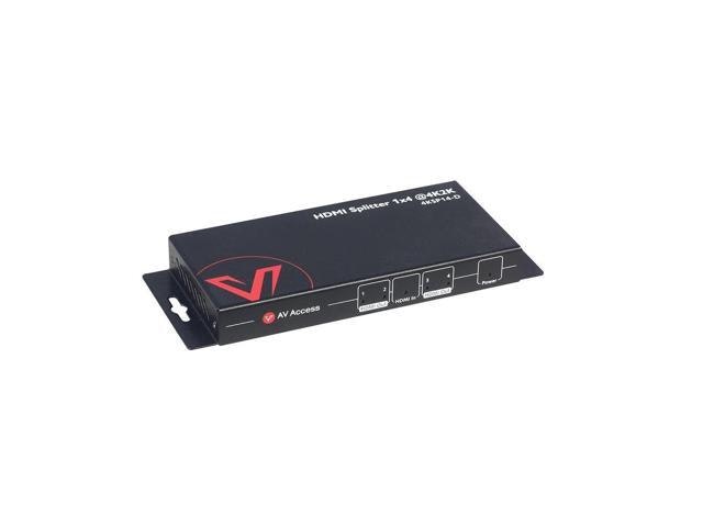 AV Access 1x4 4K HDMI Splitter: $39.99 AV Access 1x4 4K HDMI Splitter: $39.99