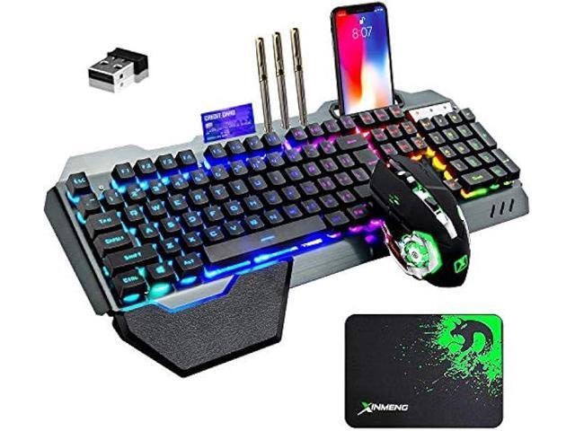 Wireless Gaming Keyboard and Mouse Combo: $68.09 Wireless Gaming Keyboard and Mouse Combo: $68.09