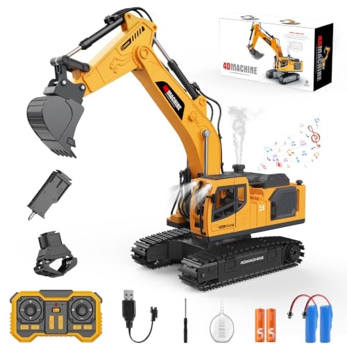 Noizka 3-in-1 Remote Control Excavator Toy: $32.38