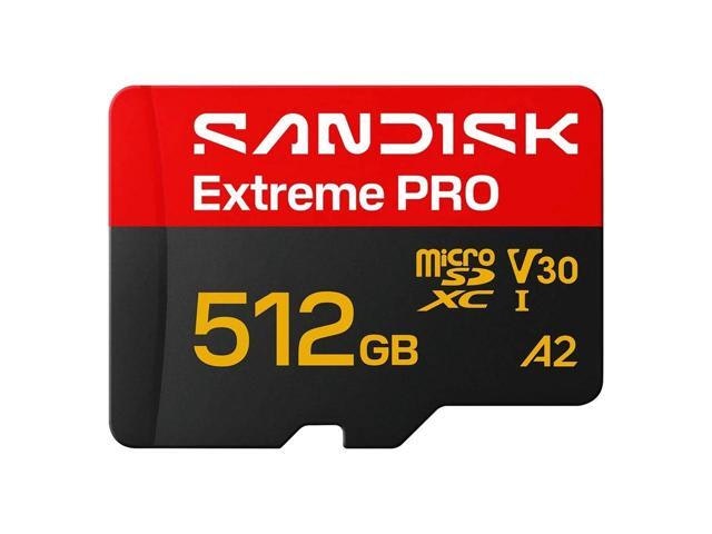 SanDisk 512GB Extreme PRO microSDXC UHS-I Memory Card with Adapter: $209.99