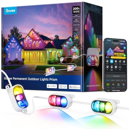 Govee Prism 200-Foot Permanent Outdoor Lights: $689.99 Govee Prism 200-Foot Permanent Outdoor Lights: $689.99