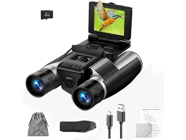12x32 2-in-1 Digital Camera Binoculars with 32GB Card: $154.49 12x32 2-in-1 Digital Camera Binoculars with 32GB Card: $154.49