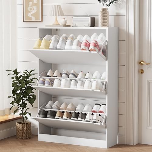 Xixini 3-Drawer Shoe Storage Cabinet: $101.99