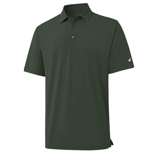 Rouen Men's Moisture Wicking Performance Golf Polo Shirt: $23.76 Rouen Men's Moisture Wicking Performance Golf Polo Shirt: $23.76