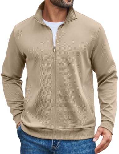 Coofandy Men's Lightweight Zip-Front Sweatshirt: $29.97 Coofandy Men's Lightweight Zip-Front Sweatshirt: $29.97