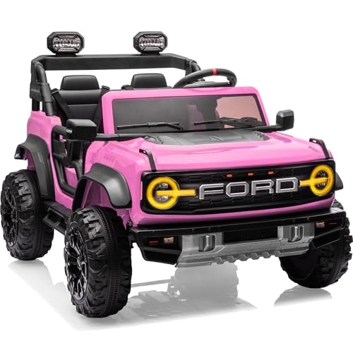 Licensed Ford Bronco Raptor 24V 2-Seater Ride-On Truck: $314.46 Licensed Ford Bronco Raptor 24V 2-Seater Ride-On Truck: $314.46