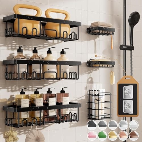 Veken Shower Caddy 6-Pack: $17.99 Veken Shower Caddy 6-Pack: $17.99