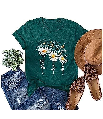 Baokuan Women's Round Neck Short Sleeve Printed T-Shirt: $14.44 Baokuan Women's Round Neck Short Sleeve Printed T-Shirt: $14.44