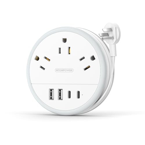Ntonpower Travel Power Strip: $16.98