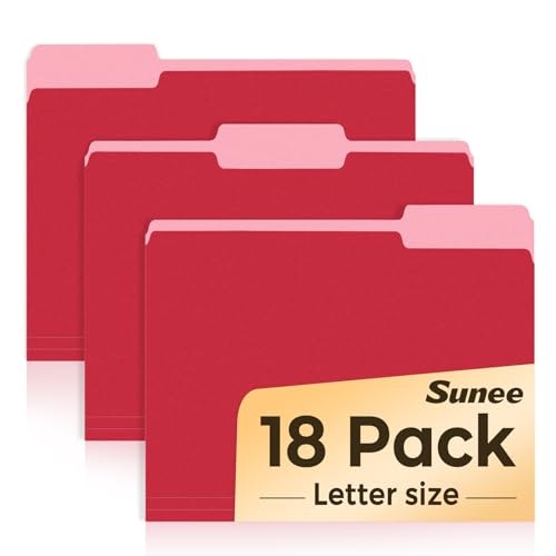 Sunee 8.5 x 11-Inch Manila File Folders 18-Pack: $5.94 Sunee 8.5 x 11-Inch Manila File Folders 18-Pack: $5.94