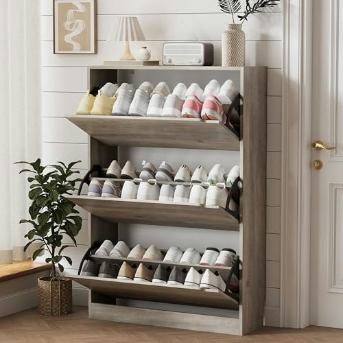 Xixini 3-Drawer Slim Shoe Storage Cabinet: $101.99 Xixini 3-Drawer Slim Shoe Storage Cabinet: $101.99