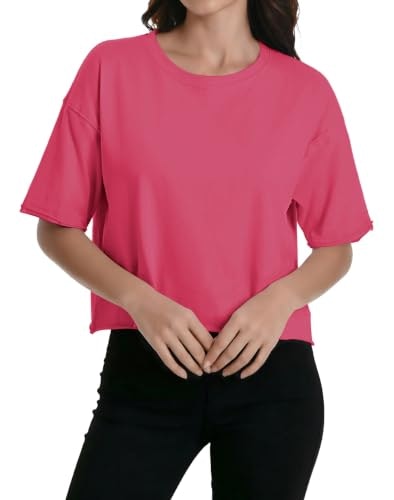 Women's Short Sleeve Cotton Crop Top: $12.74 Women's Short Sleeve Cotton Crop Top: $12.74