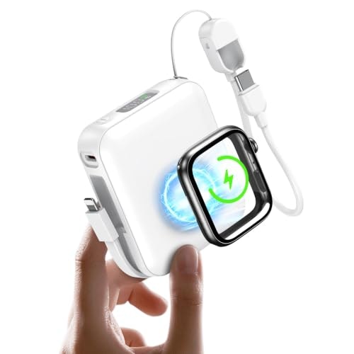 Luvknit 20,000mAh Magnetic Portable Charger for Apple Watch and iPhone: $22.09 Luvknit 20,000mAh Magnetic Portable Charger for Apple Watch and iPhone: $22.09