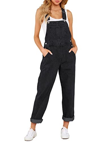 Luvamia Women's Casual Denim Bib Overalls: $36.47